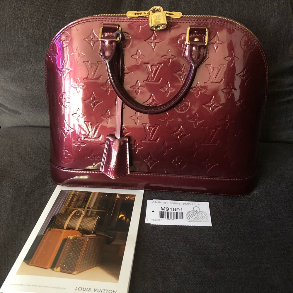 Louis Vuitton Alma pm Rouge Fauviste